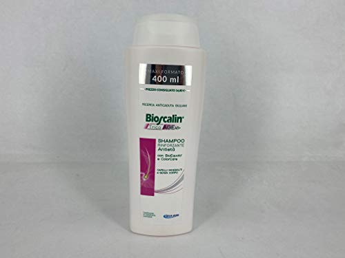 Bioscalin TricoAge 45+ X Shampoo Rinforzante da 400ml - Anticaduta e Antietà NUOVO FORMATO