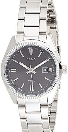 Casio Orologio Analogico Donna con Cinturino in Placcato in Acciaio Inox LTP-1302D-1A1