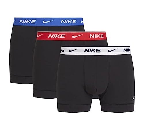 Nike Trunk Boxer da uomo, confezione da 3, taglia L