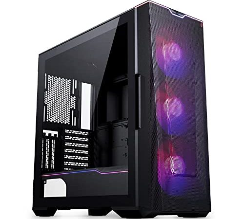 Phanteks Eclipse G500A D-RGB Midi-Tower, Tempered Glass - Schwarz