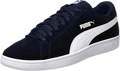 PUMA Smash V2, Scarpe da trail running Unisex - Adulto, Blu (Peacoat Puma White), 41 EU