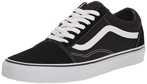 Vans Old Skool (Suede/Canvas), Sneaker Unisex - Bambini e ragazzi, Nero Black True White, 30 EU