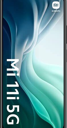 Xiaomi Mi 11I - Smartphone 8+128Gb, 6,67” Amoled Ultra-Tiny Dotdisplay, Snapdragon 888, 108Mp Triple-Camera, 4520Mah, Nero (Cosmic Black) [Versione Italia], ‎0.78 x 7.64 x 16.37 cm; 196 grammi