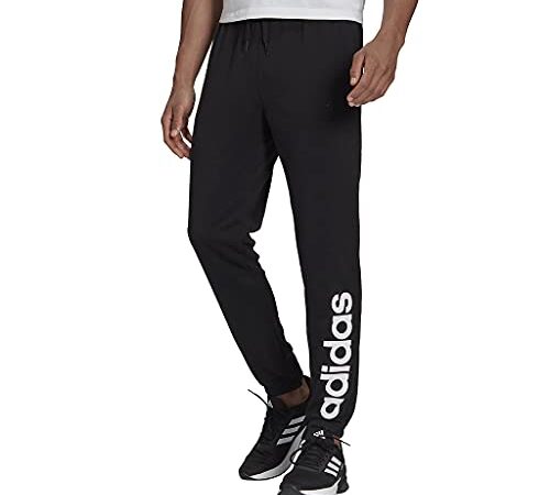 adidas M Lin FT Te PT, Pantaloni da Ginnastica Unisex-Adulto, Nero, L