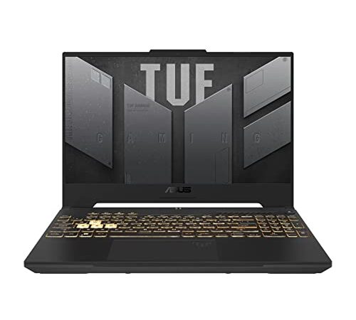 ASUS TUF Gaming F15 FX507VU4, Notebook 15,6" FHD Anti-Glare, 144Hz, Intel Core 13ma gen i7-13700H, RAM 16GB, 512GB SSD PCIE, Grafica NVIDIA GeForce RTX 4050 6GB GDDR6, Windows 11 Home, Grigio