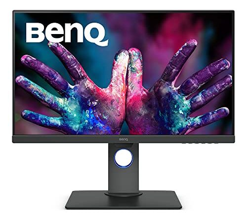 BenQ PD2700U 27” 4K Monitor per il design, AQCOLOR IPS UHD 3840x2160, HDR 10, Rec.709, sRGB