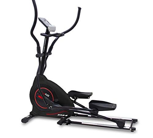 BH Fitness Easy Flex G852 Bicicletta Ellittica Magnetica Pieghevole. 20 kg. 45 cm. Programmi predefiniti e Personalizzabili