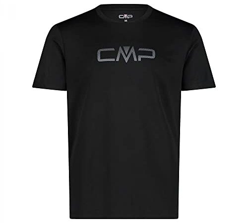 CMP 39T7117P, Maglietta Uomo, Nero (Black), XXL