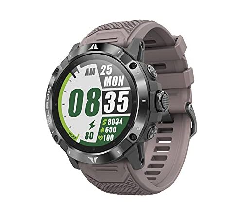 COROS VERTIX 2 GPS Adventure Watch with Global Offline Mapping, Dual Frequency GPS, Diamond-Like Coating Sapphire Glass and Titanium Bezel, BLE, Strava & TrainingPeaks (Obsidian)