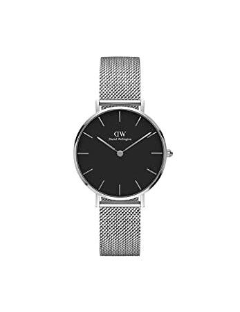 Daniel Wellington Orologio Petite Sterling da Donna, 32mm Acciaio Inox (316L) Argento Orologio Donna