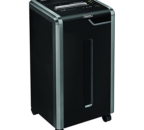 Fellowes 4632001 Distruggidocumenti Powershred 325Ci, a Frammenti, Nero