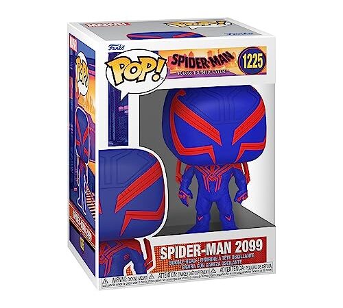 Funko POP! Vinyl: Spider-Man : Across The Spider-Verse - Miguel O’Hara - Spider-Man 2099 - Spiderman Into The Spiderverse 2 - Figura in Vinile da Collezione - Idea Regalo - Merchandising Ufficiale