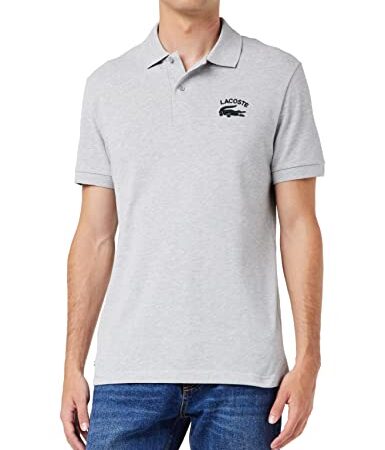 Lacoste PH9535 Polo, Argent Chine, XS Uomo