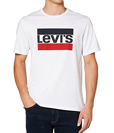 Levi's Sportswear Logo Graphic 84 Sportswear L, Maglietta Uomo, Bianco (84 Sportswear Logo White White), L