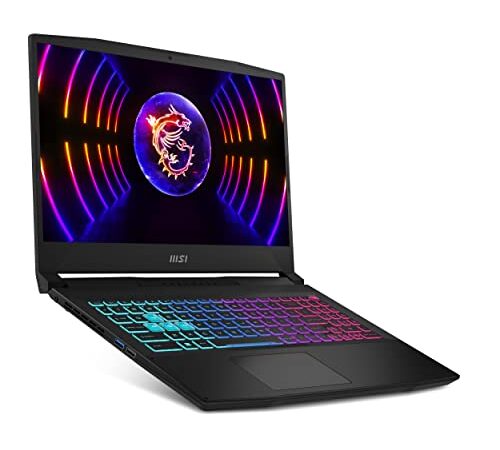 MSI Katana 15 B12VGK-889IT, Notebook Gaming, 15.6" FHD 144Hz, Intel i7-12650H, Nvidia RTX 4070 8GB GDDR6, RAM 16GB DDR5 4800MHz, 1TB SSDPCIe 4, WiFi 6, Win 11 Home, Layout e Garanzia ITA, Nero