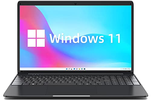 SGIN 15.6" PC Portatile Windows 11, 8GB RAM 256GB SSD ROM Notebook, Celeron J4105, Up to 2.8Ghz, HD IPS, WiFi Dual Band, 2 x USB 3.0, Bluetooth 4.2