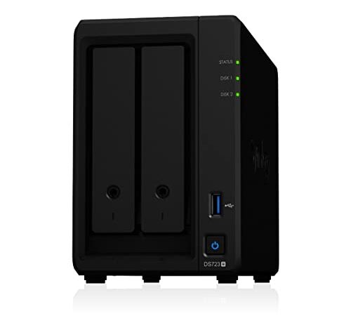 Synology DS723+ 6GB NAS 12TB (2X 6TB) Seagate IronWolf, Assemblato e testato con SE DSM installato