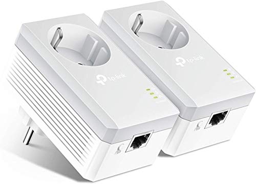 TP-Link TL-PA4010PKIT Passthrough Powerline Adapter Starter Kit