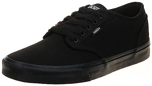 Vans Atwood, Sneaker, Uomo, (Canvas) Black/Black, 42 EU