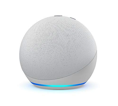 Echo Dot (4ª generazione), Ricondizionato Certificato, Bianco ghiaccio | Altoparlante intelligente con Alexa