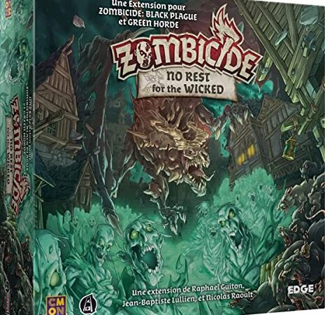 Edge - Gioco Zombicide - Black Plague Estensione: No Rest for The Wicked