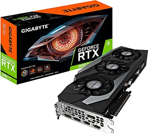 Gigabyte Scheda grafica GeForce RTX 3080 Ti Gaming OC graphics card, 12GB GDDR6X, PCI-E 4.0