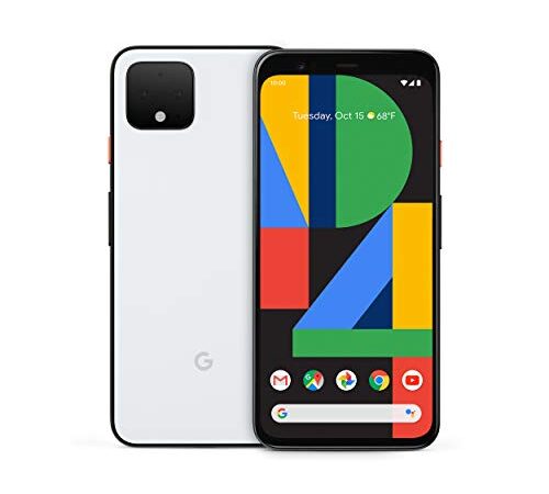 Google Pixel 4 - Smartphone 64GB, 6GB RAM, Dual Sim, White