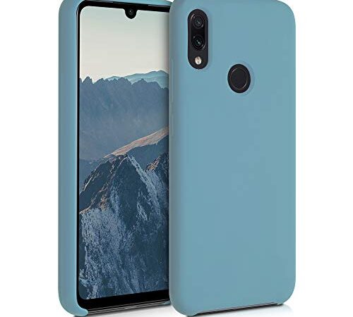 kwmobile Custodia Compatibile con Xiaomi Redmi Note 7 / Note 7 Pro Cover - Back Case per Smartphone in Silicone TPU - Protezione Gommata - antique stone