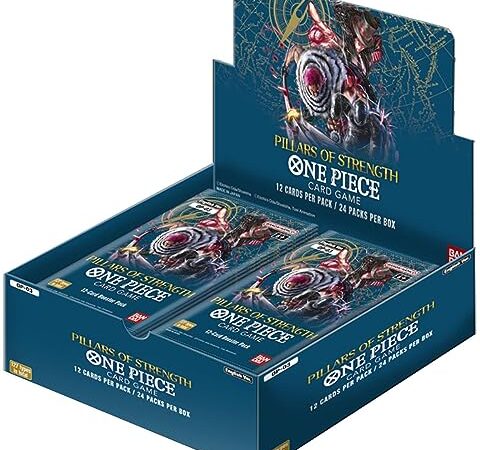 ONE PIECE TCG: Pilastri della Forza Booster Box [OP-03] (24 Pacchetti)