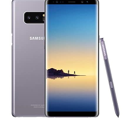 SAMSUNG Galaxy Note 8, 64GB, Grigio (Ricondizionato) Smartphone Originale di fabbrica in esclusiva per il mercato europeo (versione internazionale)