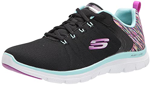 Skechers Flex Appeal 4.0 Sogno Facile, Scarpe Da Ginnastica Donna, Bkmt, 38 EU