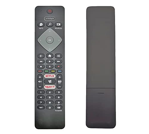 Sostitutivo Telecomando Philips per Philips smart TV compatibile con telecomando universale Philips per Philips TV