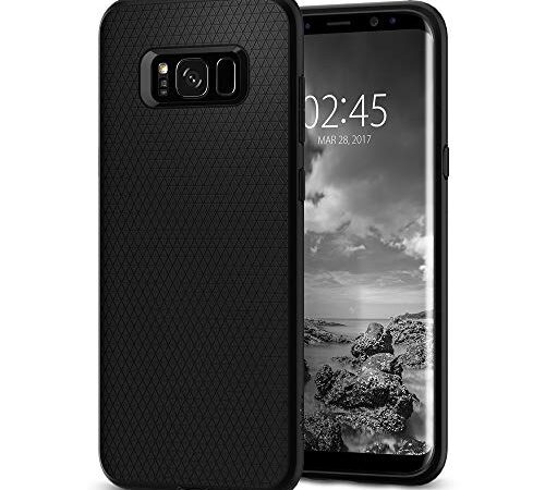 Spigen Cover Liquid Air Compatibile con Samsung Galaxy S8 - Nero