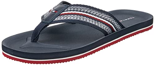 Tommy Hilfiger Sandalo da Spiaggia Comfort Corporate, Infradito Uomo, Cielo del Deserto, 42 EU