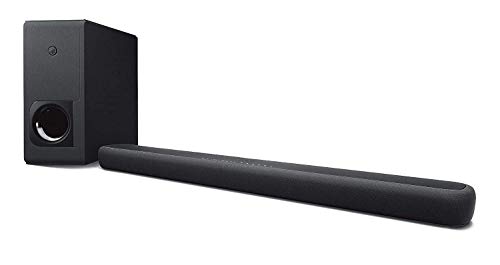 Yamaha YAS-209 Soundbar – Cassa Altoparlante TV con Controllo Vocale Alexa integrato e Subwoofer wireless – con Suono Surround 3D e streaming musicale via Bluetooth – Nero